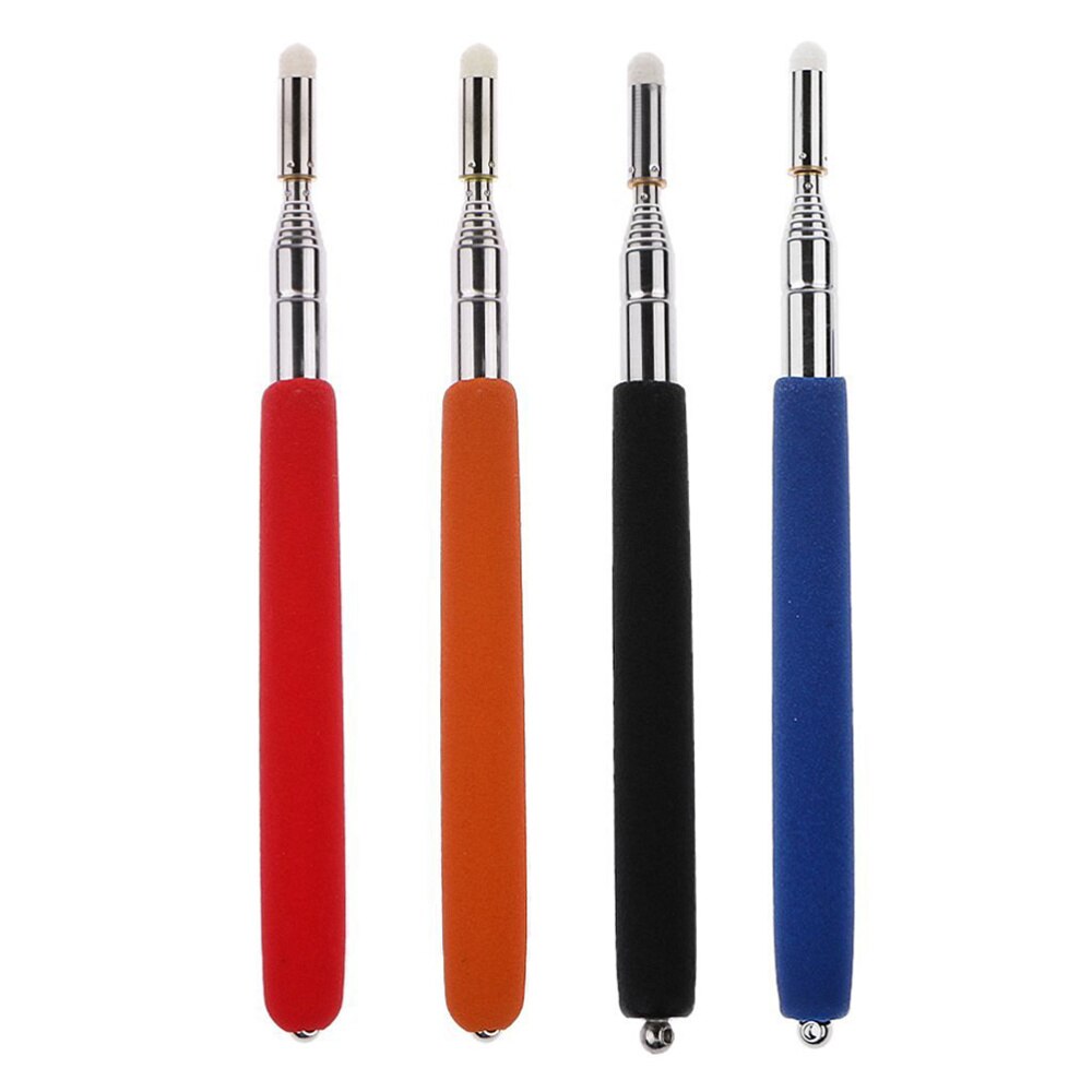 Hand Pointer Uitschuifbare Telescopische Intrekbare Pointer Handheld Presenter Klaslokaal Whiteboard Pointer (Blauw)