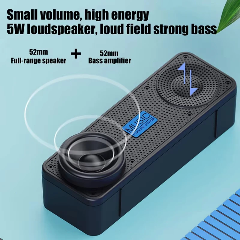 Altavoz inteligente Bluetooth inalámbrico S18 multifuncional con micrófono Audio para teléfono móvil ordenador Subwoofer tarjeta para exteriores Radio