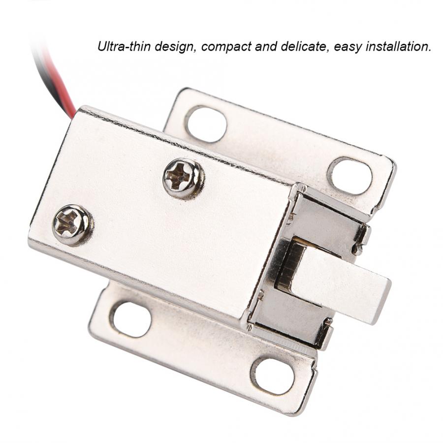 magnetic lock key Solenoid Electromagnetic Electric Lock Access Control for Door Cabinet Drawer
