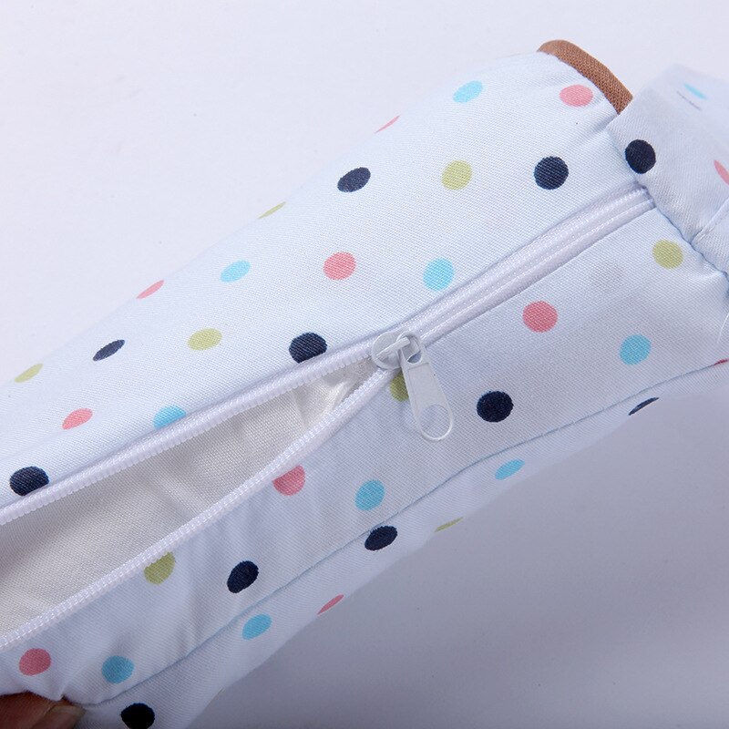 Baby Cotton Newborn Correction Anti-Partial Head Buckwheat Pillow Infant Nursing Anti-Vomiting Feeding Multifunctional Pillow