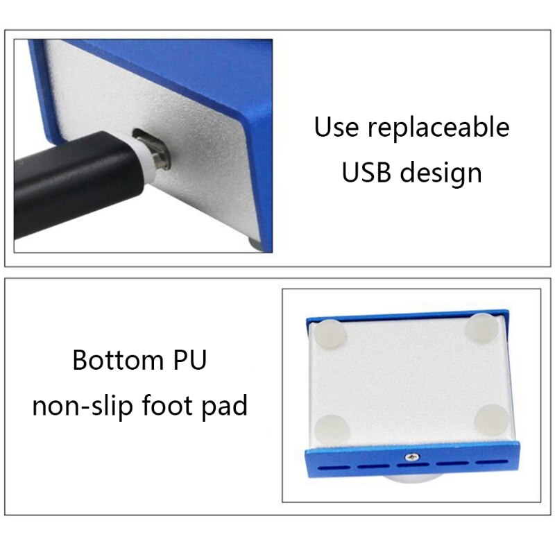 Control de volumen Usb para Pc, altavoz de ordenador sin pérdidas o controlador de volumen, ajustador Digital con función de silencio de una tecla