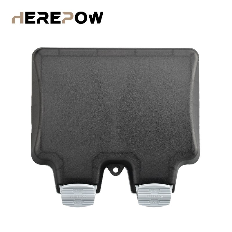 Herepow IP66 Waterproof Weatherproof outdoor outlet, 1 set universal / UK standard