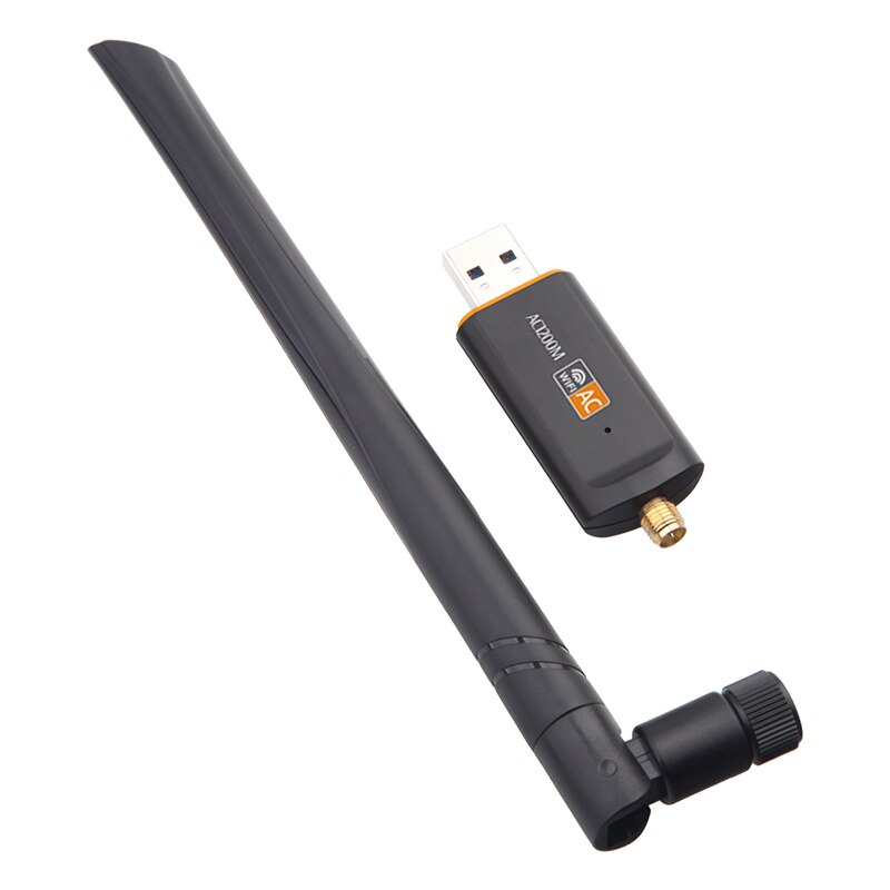 1200Mbps USB3.0 bezprzewodowy adapter Wifi 2.4/5Ghz dwuzakresowy karta sieciowa WPS 5dBi antena wysoka prędkość dla prochowiec OS okna Linux: nie sprzedaż package