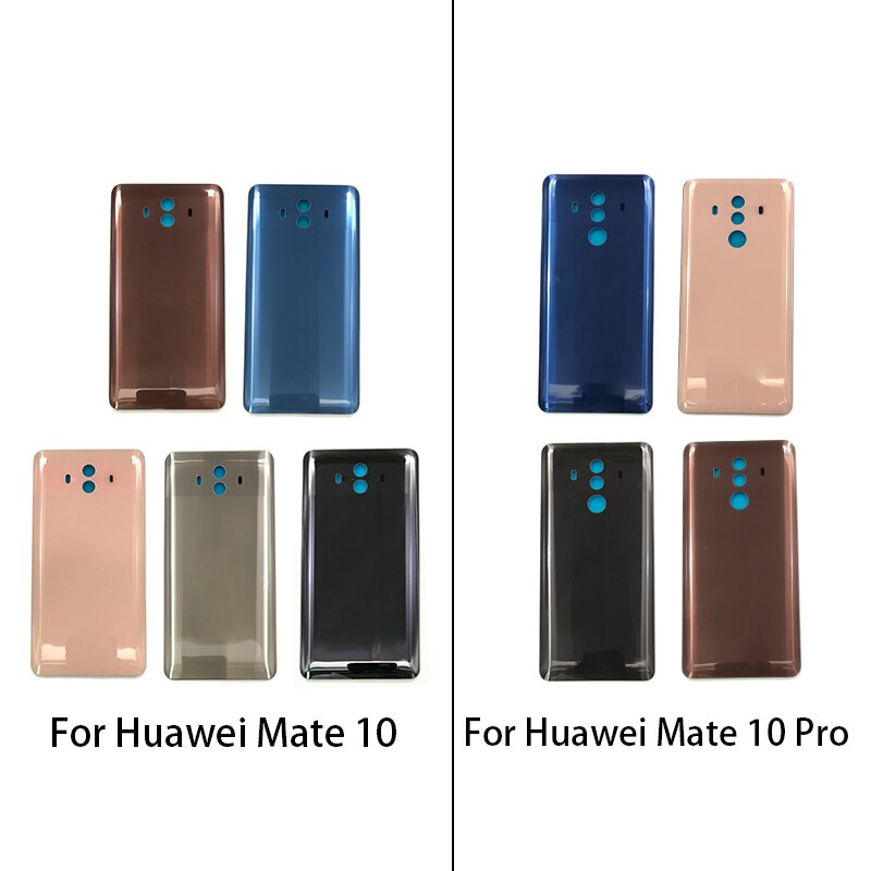 Back Glass For Huawei Mate 10 Pro Battery Back Cover Replacement For Huawei Mate 10