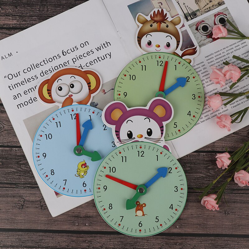 Numbers Time Learning Funny Gadgets Interesting Toys For Children Kid Wooden Clock Toys Education Fun Toys