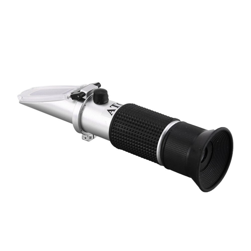Handheld Refractometer Brix 0 ~ 32% Wort SG 1.000 ~ 1.130sg Concentratie Optische Bier Inhoud Meter Mini ATC Meten Tester