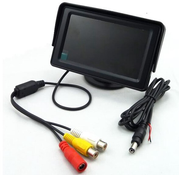 Car Styling 4.3 Inch TFT LCD Screen Car Monitor Display with wifi Rearview Reverse Backup Camera Car TV Display
