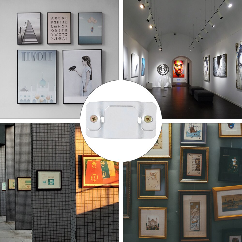 8pcs Universal Sectional Sofa Interlocking Furniture Connector with 16pcs Screws