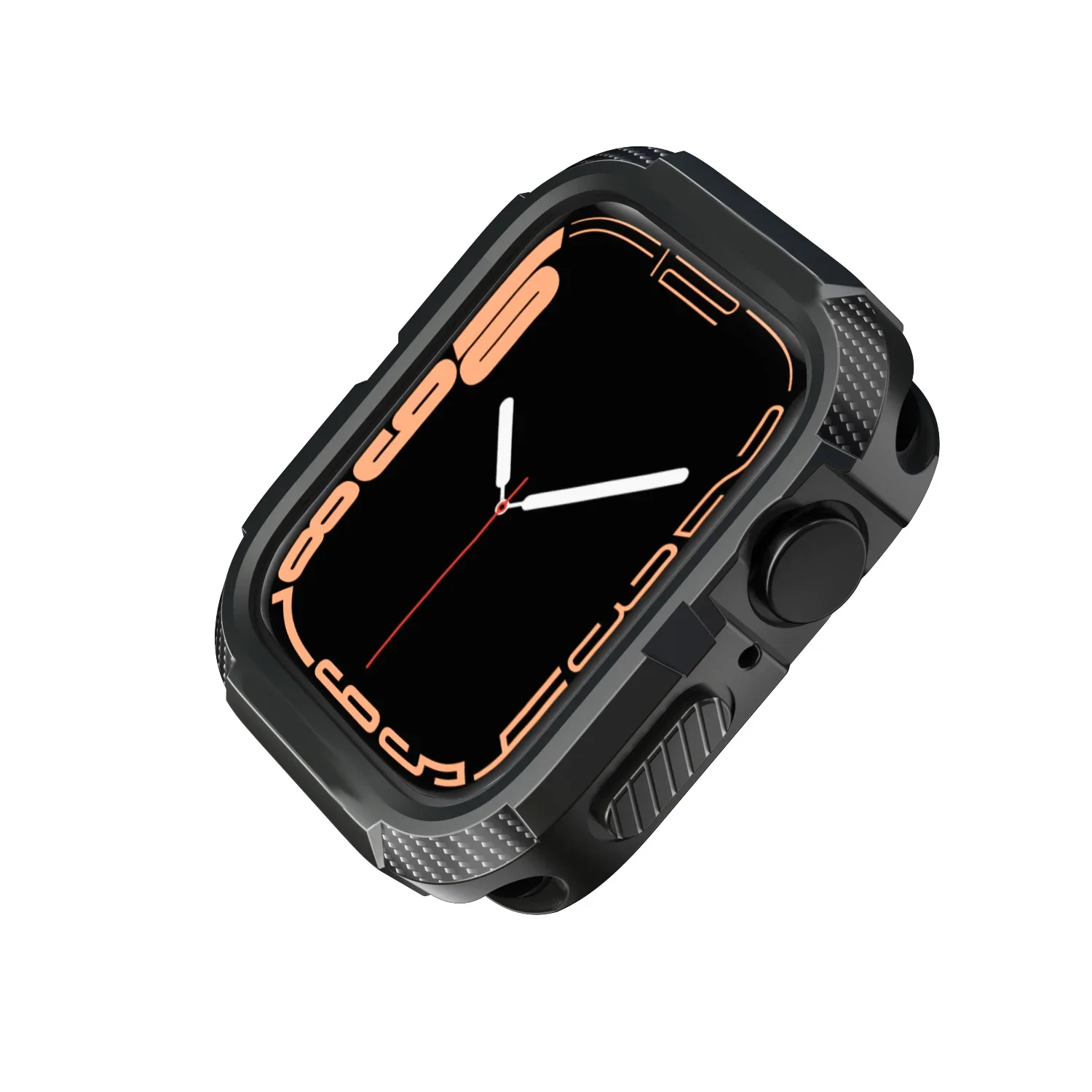 Cover voor Apple Watch Case 44mm 40mm 45mm 41mm 42mm 46mm Iwatch Accessorie TPU Screen Protector Apple Watch Series 10 9 8 7 6 Se: Black / 1.9 Inches & Onder