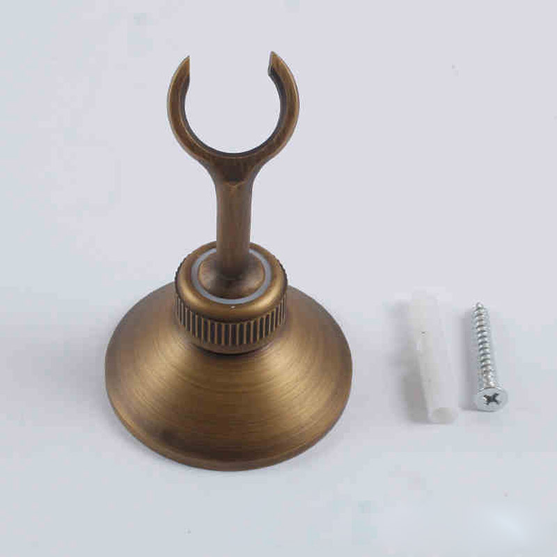 Hand shower Holder Wall Mounted 4-colors Faucet Accessory Handshower Bracket: Dark Khaki