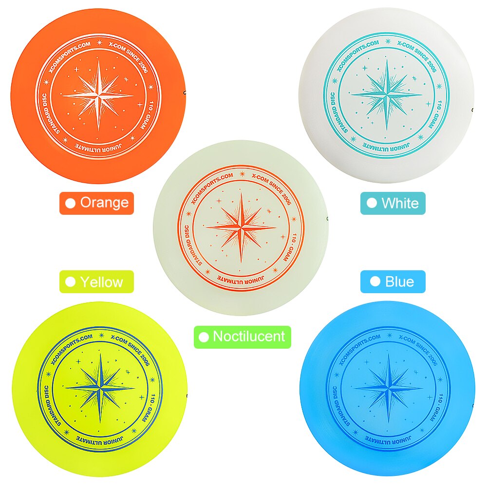 Disc golf flyvende disc 9.3 tommer 110g plastic flyvende discs udendørs lege legetøj sport for juniorer strand disc strand spil