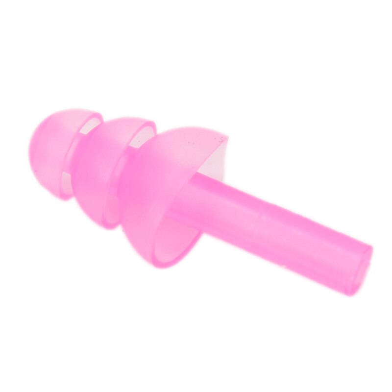1 par de tapones de silicona antiruido para buceo, resistentes al agua, tapones de natación para los oídos para nadadores adultos y niños