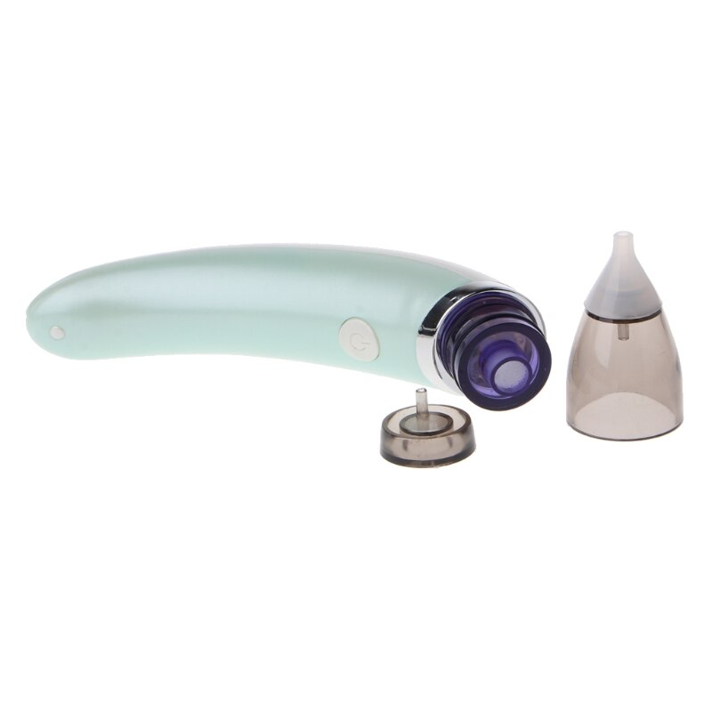 Aspirateur Nasal électrique pour bébé, nettoyeur de nez hygiénique sûr avec 2 tailles de pointes nasales et ventouse de morve buccale pour -nés garçons filles