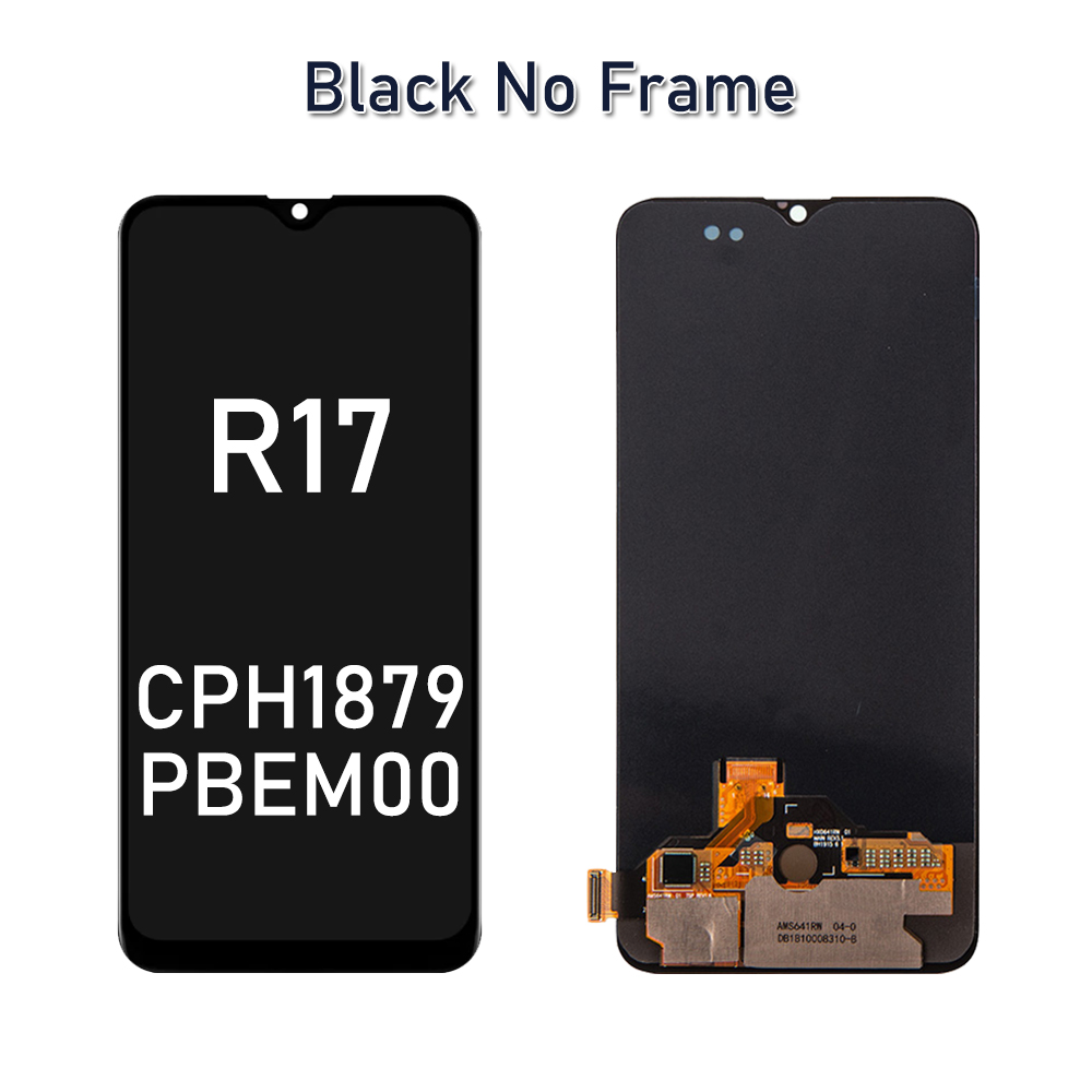 6,4-calowy wyświetlacz OLED LCD robić OPPO R17 RX17 zawodowiec (R17 zawodowiec) CPH1893 Wyświetlacz z ekranem dotykowym Digitizer robić Oppo RX17 Neo LCD CPH1893 Zamiennik: niebieski lotos