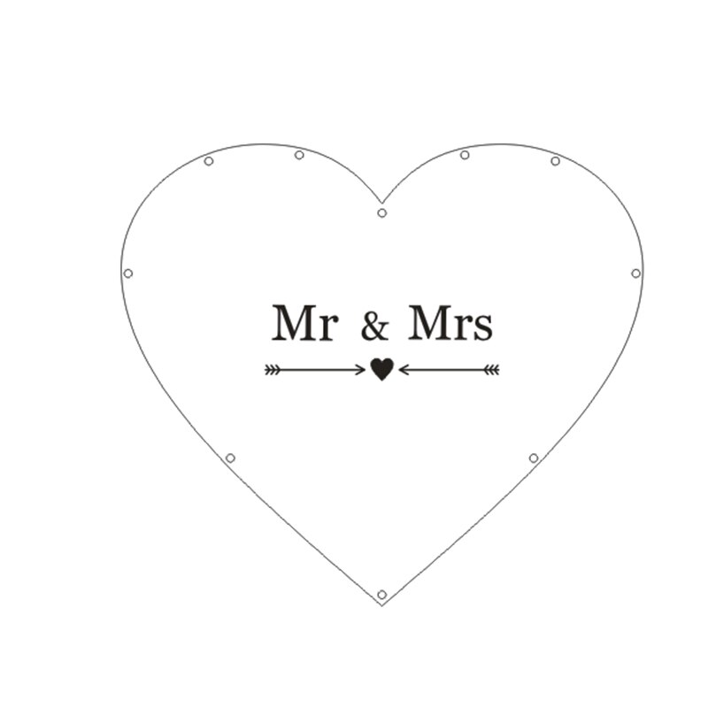 Guest Book 100PCS Heart Wood Vintage Unique Wedding Guest Book Wedding Centerpieces Idea: D