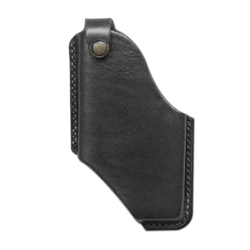 Funda con cubierta de bucle para teléfono móvil para hombre, cinturón, riñonera, accesorios de cuero de PU, bolsa teléfono cartera portátil antirrobo: BKL