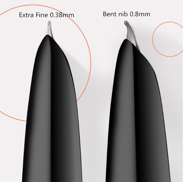 Jinhao 51a 0,38mm brunnen stift holz tinte stifte transparent stift für schule schriftlich pluma fuente büro liefert stylo Feder