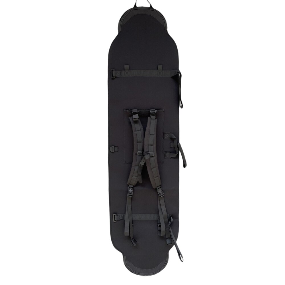 Draagbare Snowboard Tas Zwart Ski Board Organizer Slijtvaste Monoboard Skiën Pouch Beschermhoes