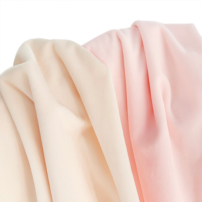 1mm Pile Length Skin Fabric Polyester Soft Thickened Cotton Doll Special Skin Color Fabric Handmade Material