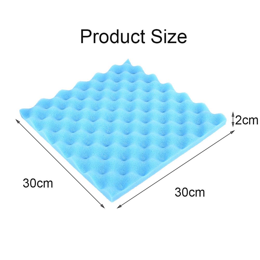 Blackredblue 30*30cm dekoration ljudabsorptionsplattor skumklistermärke de-noising ljudabsorberande ktv office ljudisolerade plattor