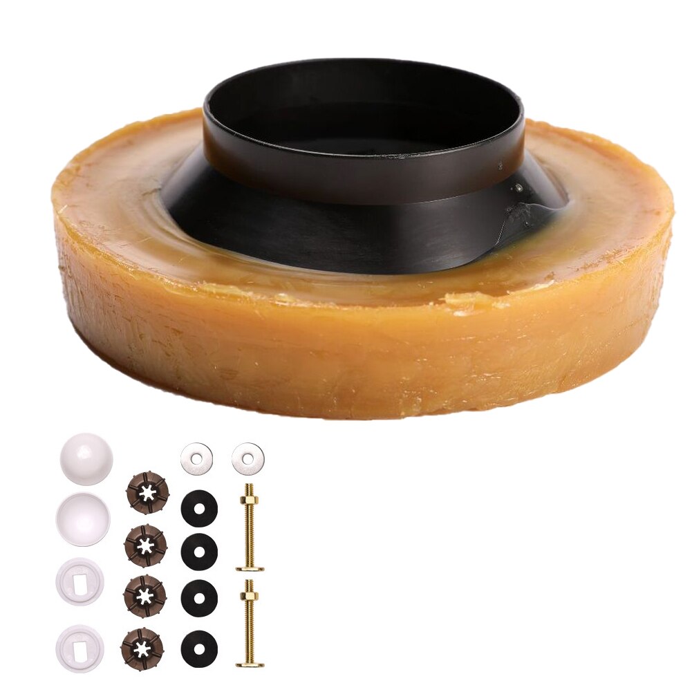 Gasket Sealing Bathroom Floor Outlet Universal Toilet Flange Ring Set Repairing Easy Install Reinforced Accessories Fitting