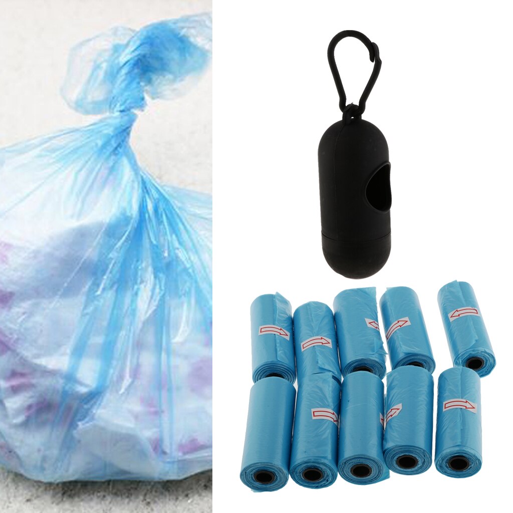 10 Waste Bag Stroller Portable Hanging Diaper Bag Dispenser Box Refillable