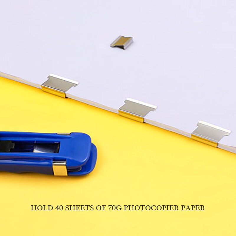 Paper Folder For Students Metal Pusher Large Binder Paper Folder Paper Folder Fixing Folder Multi-Function