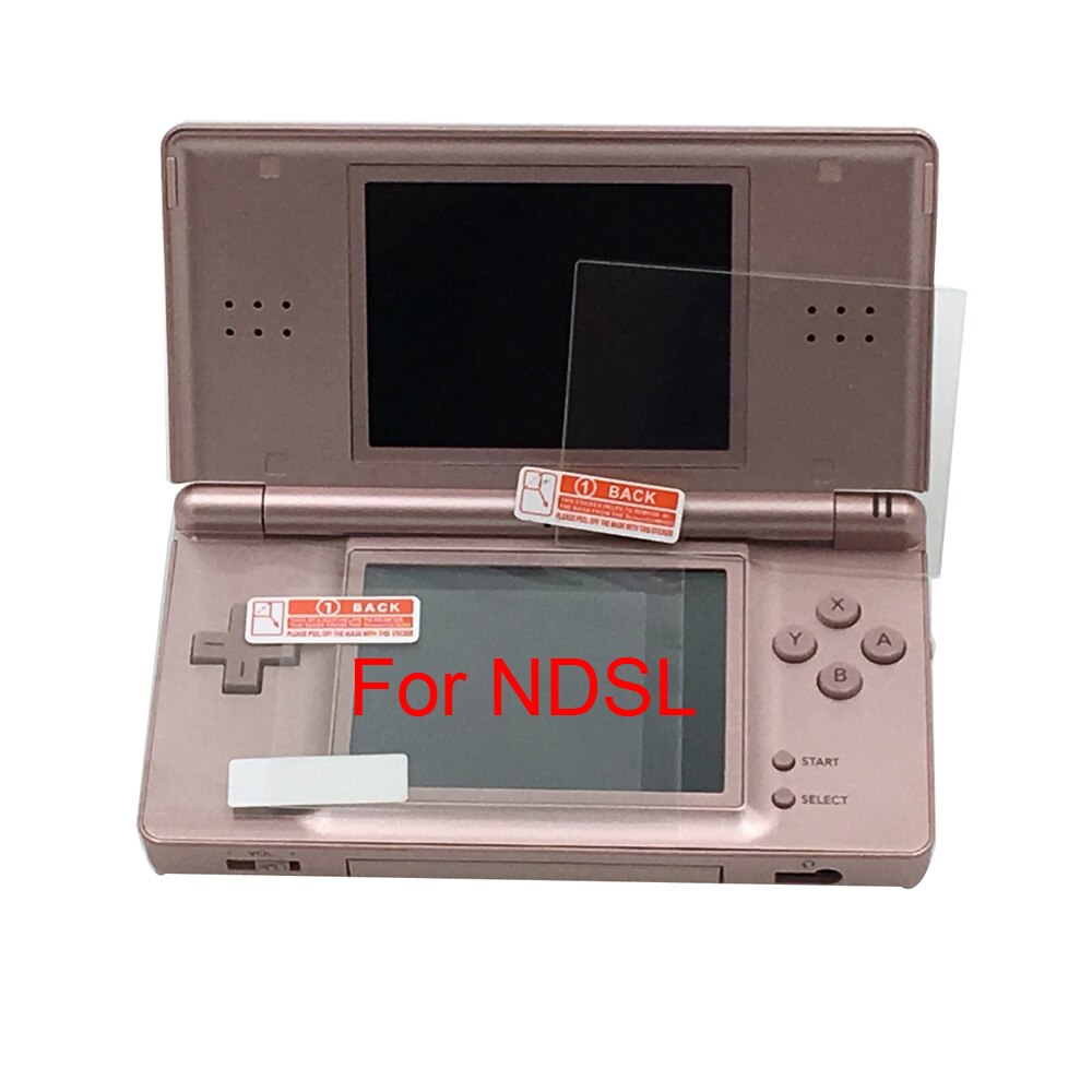 Película protectora de lente de pantalla de vidrio para GB GBA SP GBC GBP para NDSL NDSi NDS para SNK NEOGEO mini NGPC WSC Game &amp; Watch