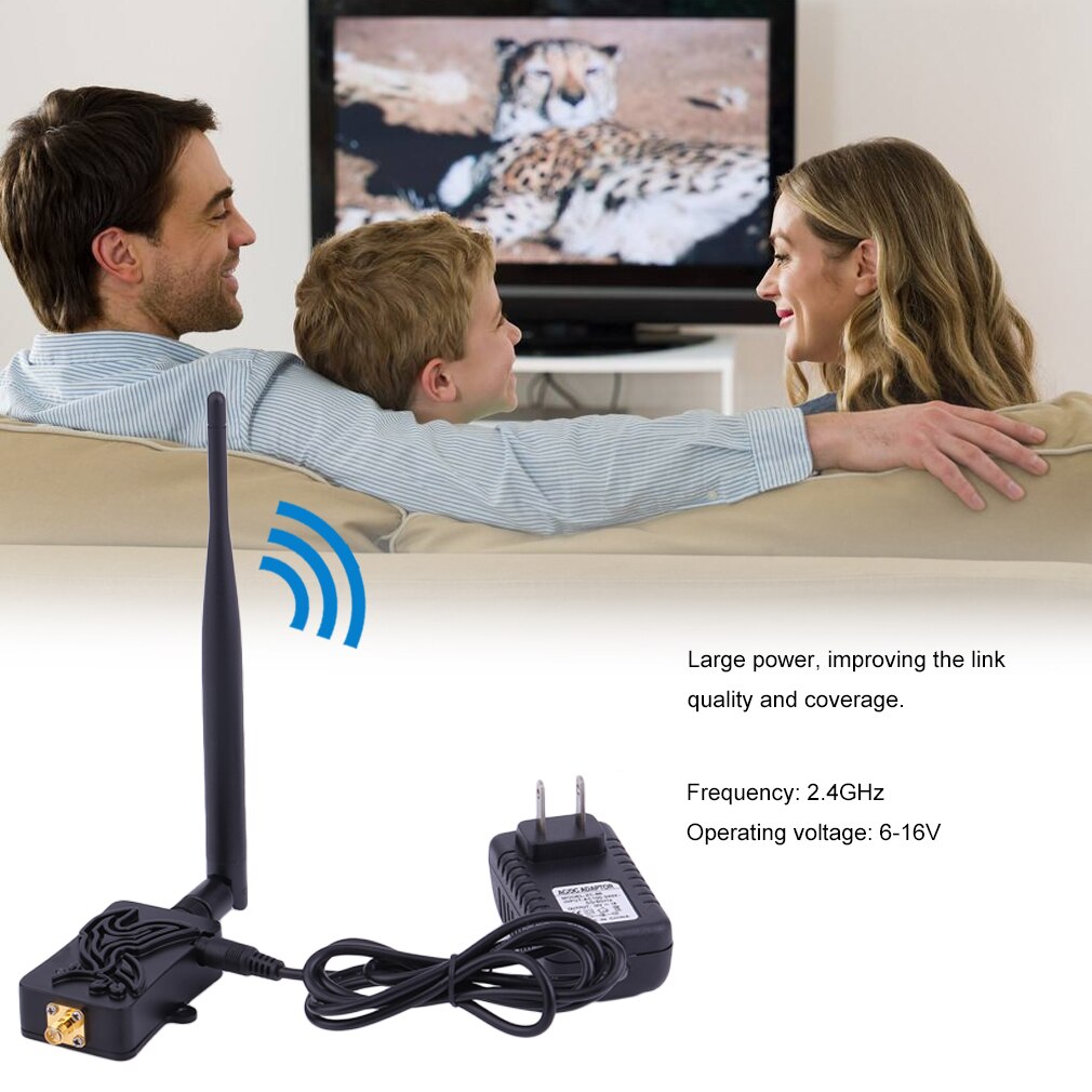 2.4GHZ 4W Wifi Wireless Broadband Amplifier Router Power Range Signal Booster For Wifi Router