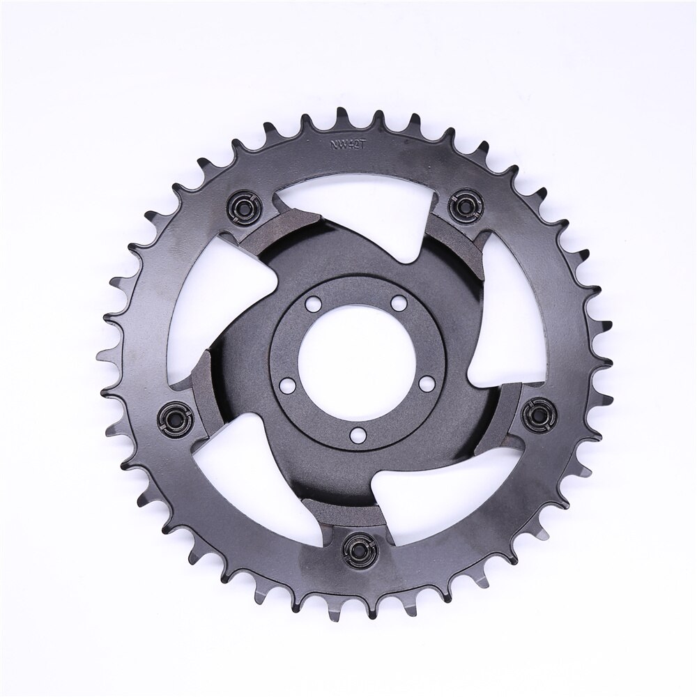 Fietskettingblad BBS Kettingblad 46T voor BAFANG BBS01 BBS02 BBS01B BBS02B Middenmotor Kit Elektrofiets Onderdelen