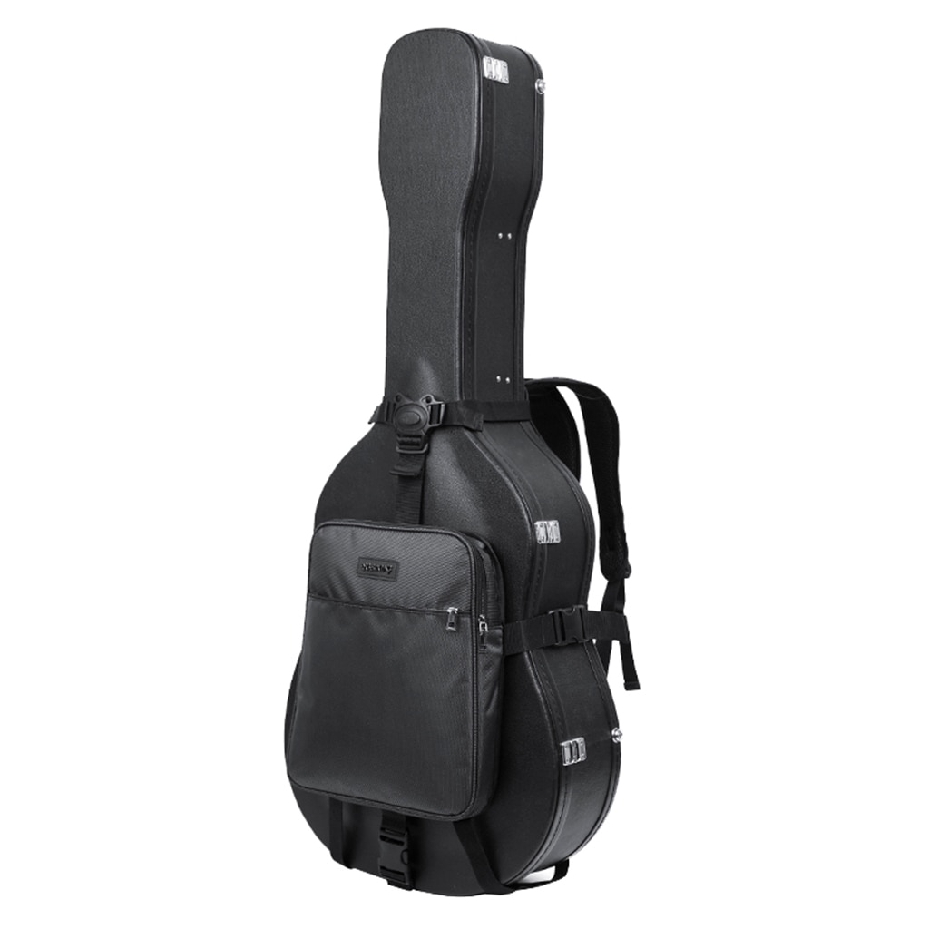 Sangles de guitare ceinture pour divers guitare boîte étui sangle de transport harnais noir