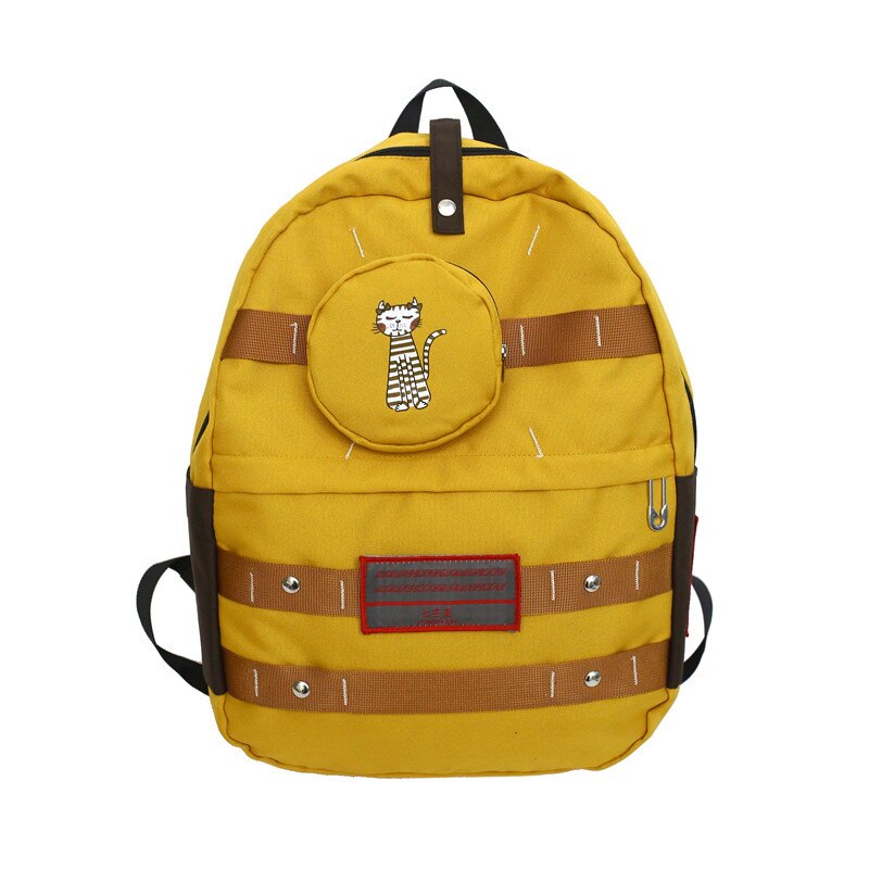 atinfor, mochila de viaje para mujer a prueba de agua, mochila para Adolescente, mochila bonita para niña, mochila, mochila escolar para adolescentes: Amarillo