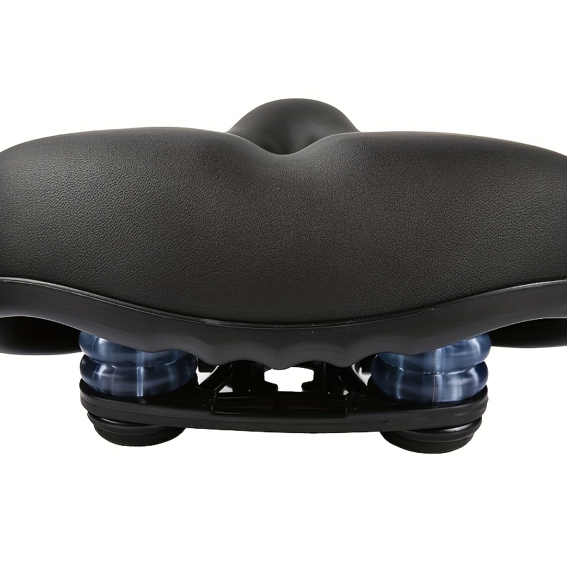 ZHIQIUComfortable Bike Saddles Extra Wide and Thick Bicycle Seat Integrated Molding Anti-Rain