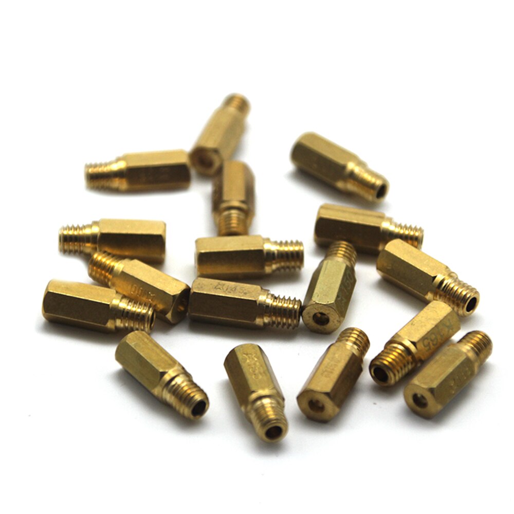 ZS Racing-Juego de inyectores de carburador, Set de 10 unidades de chorro principal lento/piloto para PWK, PWM, PJ, PE, PD, FCR, Keihin, CV, CVK, CB, CE, VA