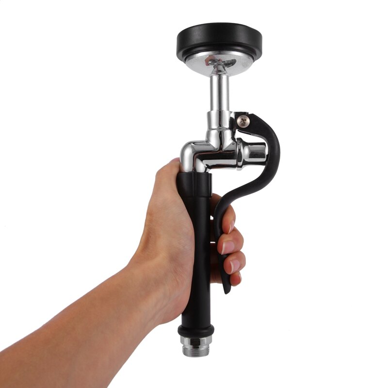 Pre Rinse Sprayer Commercial Kitchen Faucet Parts Chrome Finished (Black) CNIM