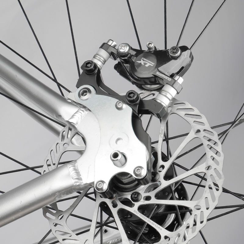 Fahrrad-scheibenbremsadapter, mtb-rahmen-v-bremsen-montagekonverter, rennrad-hinterrad-umbauzubehör