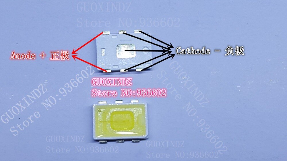 For SAMSUNG LED LCD Backlight TV Application LED Backlight 0.5W 3V 6046 Cool white LED LCD TV Backlight SPBNNW640S1BSDSNSD