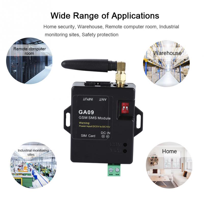 Mini 8 ch hem säkerhet gsm larmsystem med intelligent och trådlöst sms telefonsamtal larm