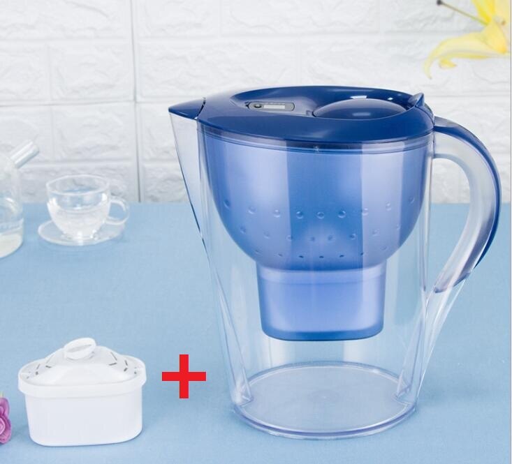 3.5l køkken hjemmerenser vandfiltre vandfilter kedel husholdnings ultras filtreringsvandfilter: Sølv