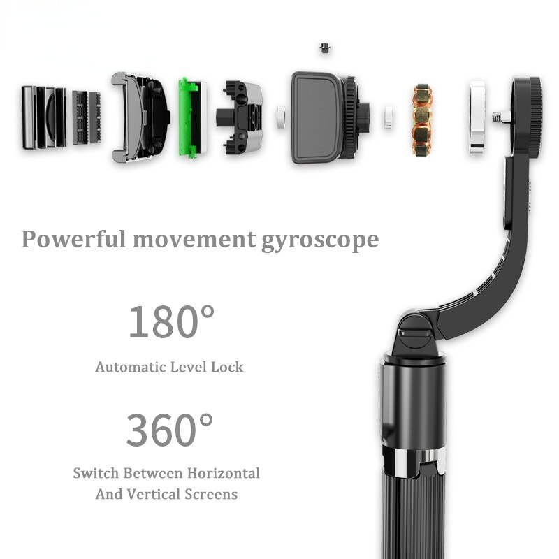 Mobile Phone Stabilizer Anti-shake Handheld Gimbal Shooting Live Tripod Multi-function Selfie Stick For Smartphones