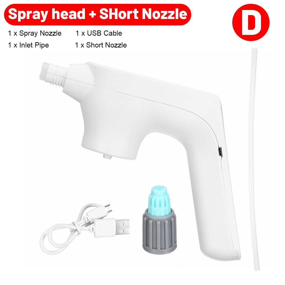 Garden Automatic Drip Irrigation Watering Timer Electronic Digital Irrigation Controller System Rain Sensor Child Lock Separate: spray head