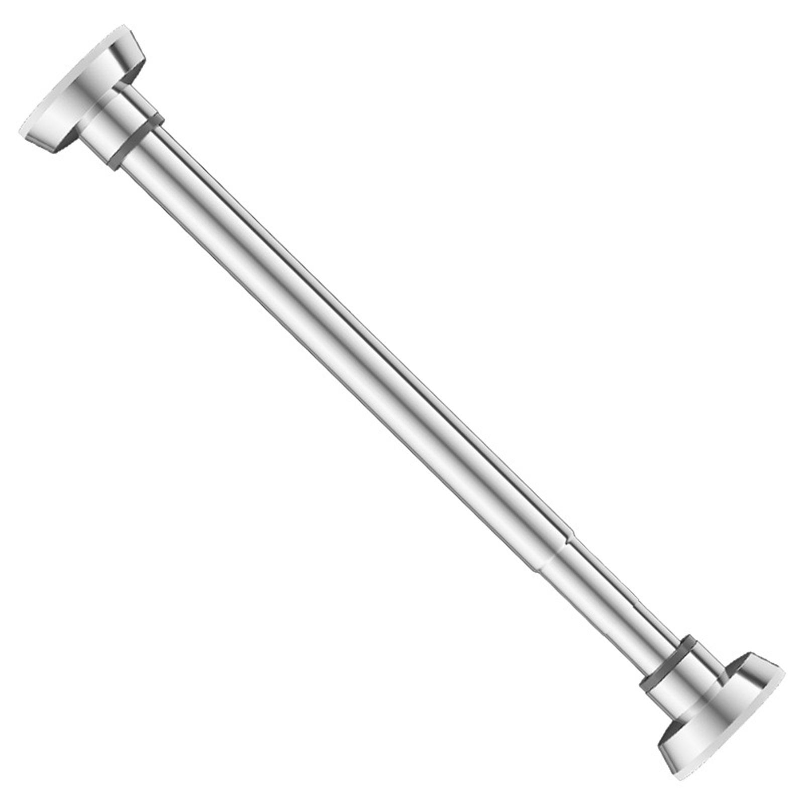 Clothes Hanger Clothes Rod Stainless Steel Wall Mounted Adjustable Closet Rod