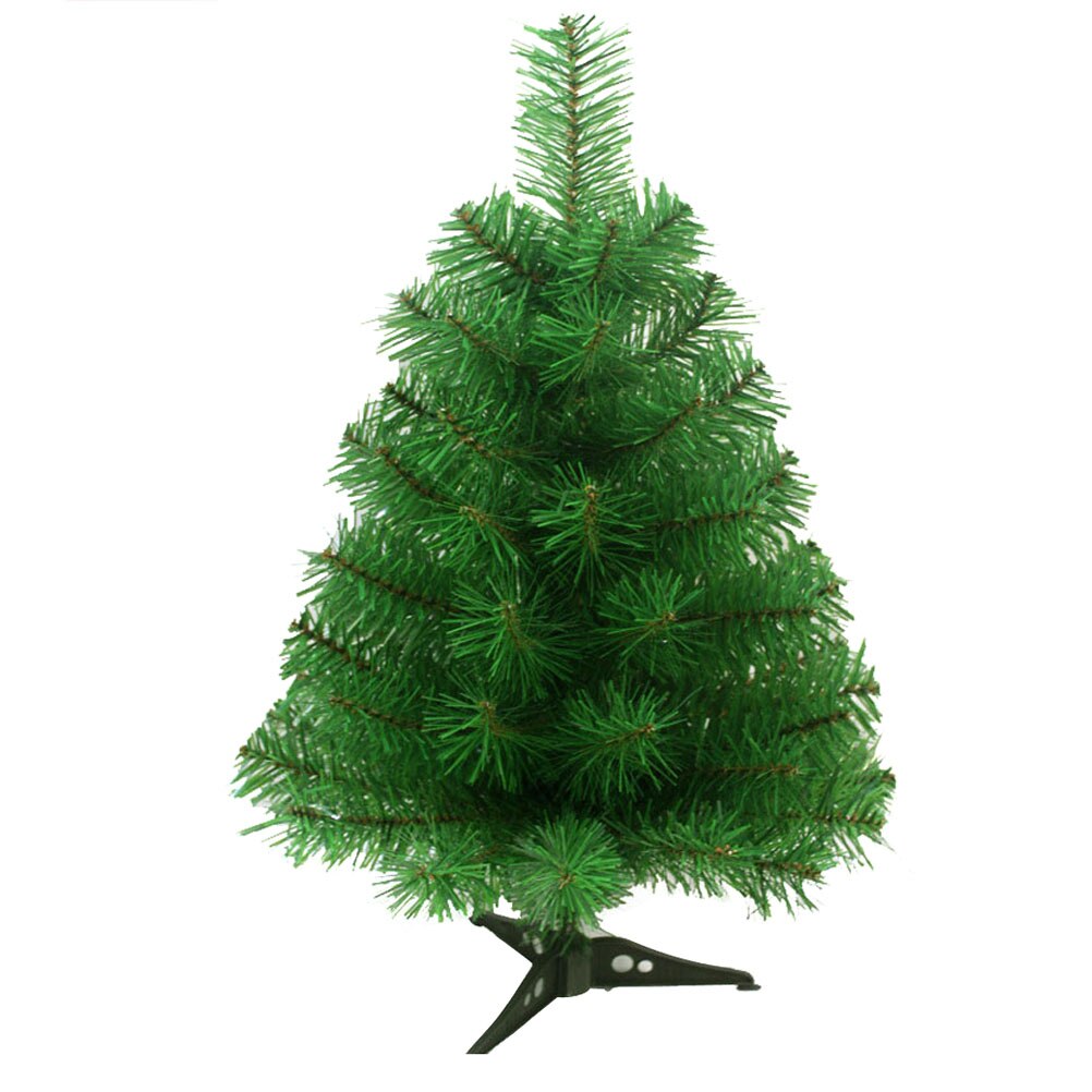 60cm Artificial Christmas Tree with Plastic Stand Holder Base for Christmas Home Party Decortaion (Green): Green