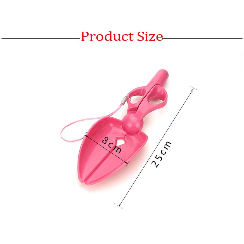 Pet Dog Excrement Shovel Scissors Form Puppy Feces Picker Portable Teddy Use Outdoor Poop Bag Walk Cat Manure Cleaning Supplie