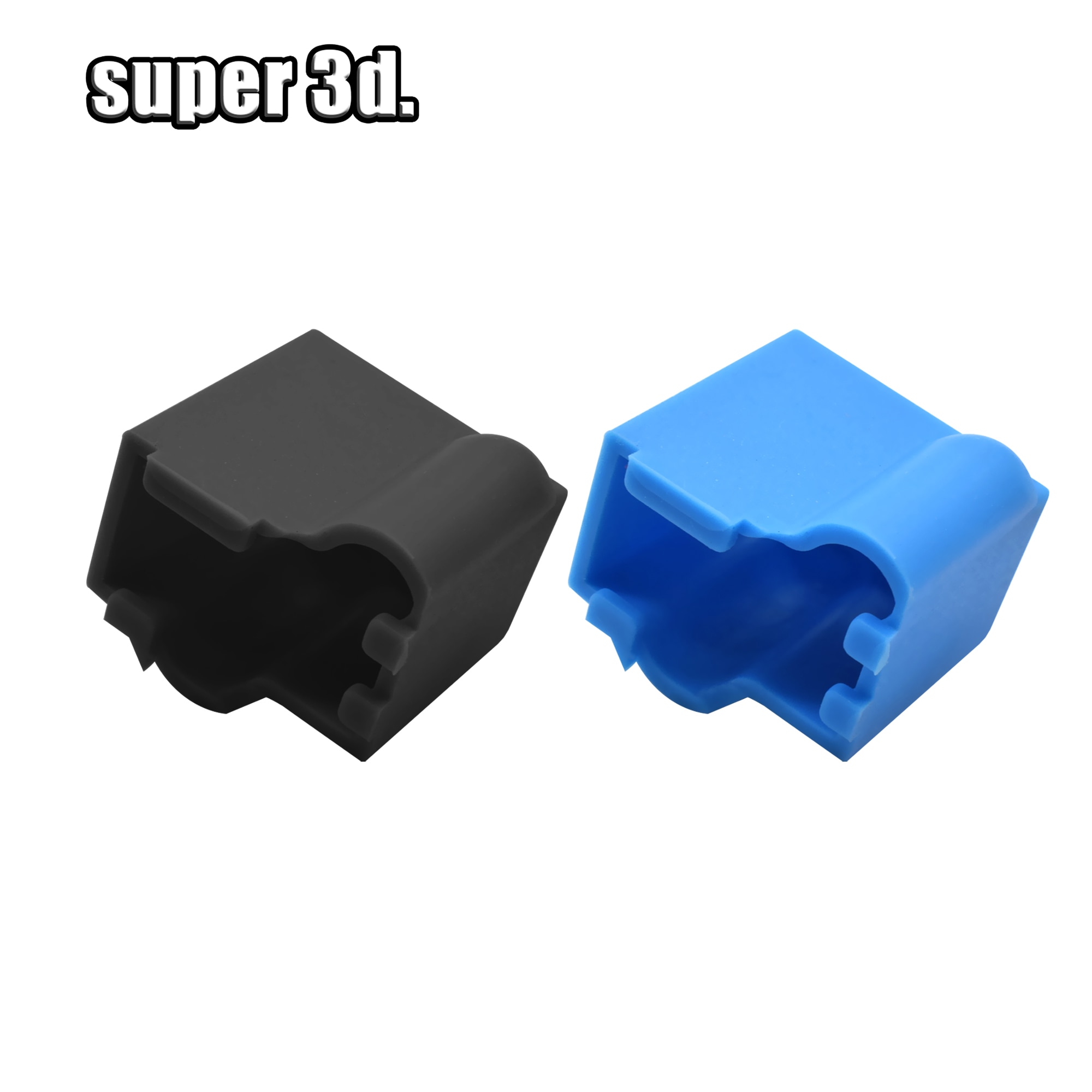 3D Drucker Teile Vulkan Silikon Socken mit Beheizten Aluminium Block für V6 J-kopf Hotend Extruder Reprap Block Schutzhülle abdeckung