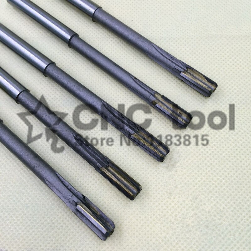 Genauigkeit H8 1PCS hartmetall schaft maschine reibahle mit kegel schaft wolfram stahl reibahle, 4/6/8/10/12/14/16/18/20mm