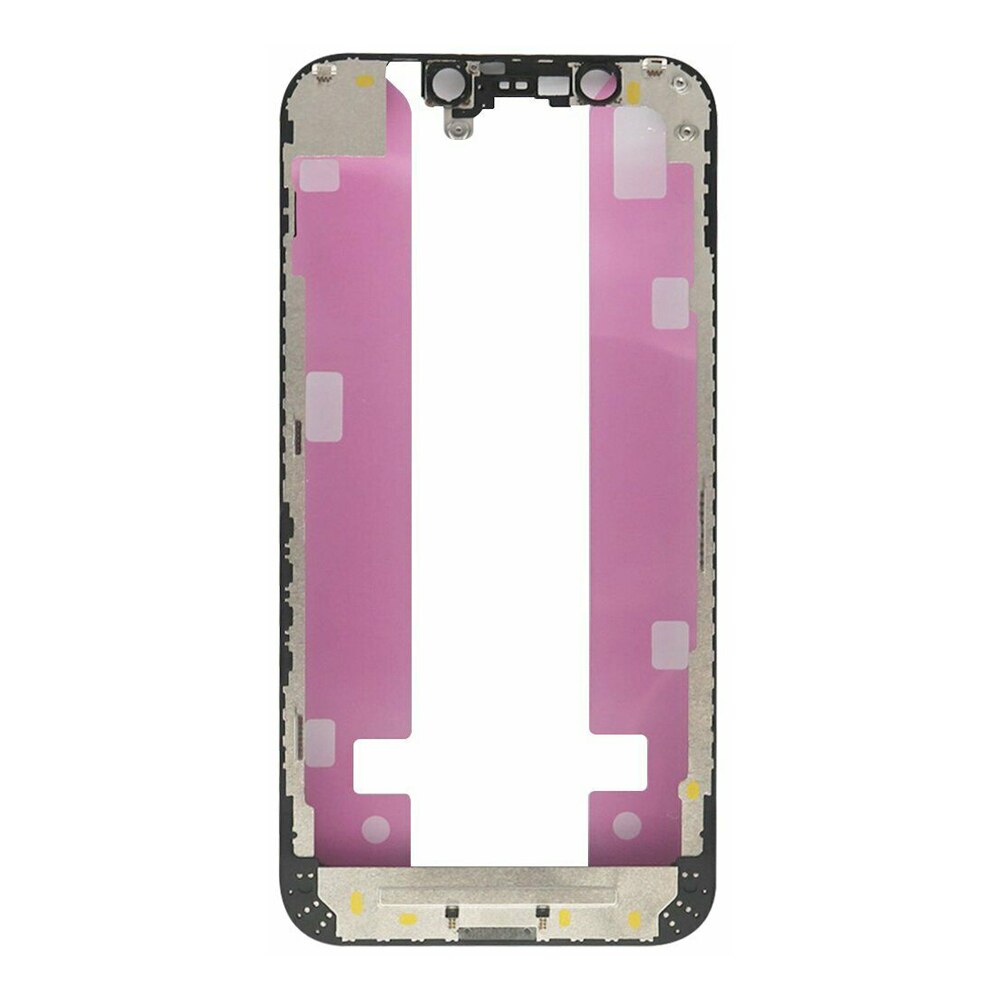 10Pcs Original LCD Display Screen Bracket Bezel Metal Frame With Adhesive For Apple iPhone X XR XS MAX 11 12 13 Mini Pro