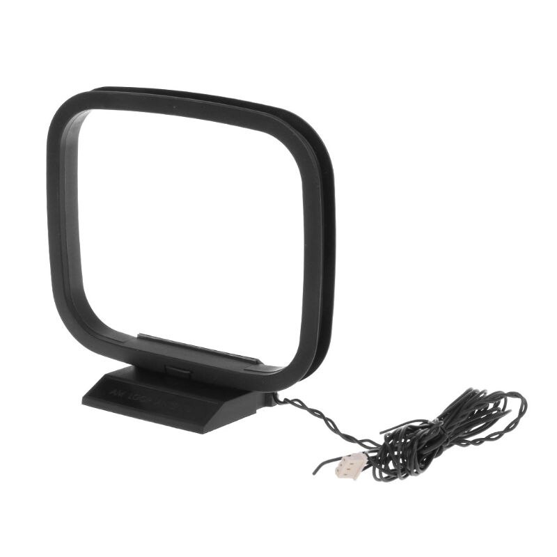 Dlenp-antena de bucle FM AM para receptor, miniconector estéreo Sony de 3 pines para sistemas de receptor AV Sharp Chaine, 1 unidad
