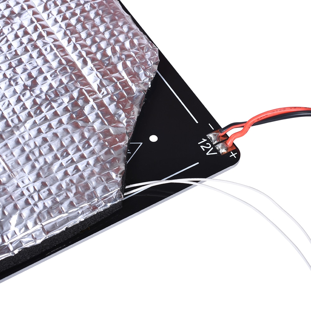 GmFive 3D Printer Heated Bed Bed Heat Bed Aluminum Plate 12V/24V With Insulation Cotton For Ender-3/Pro Ender3S Ender-5 CR10