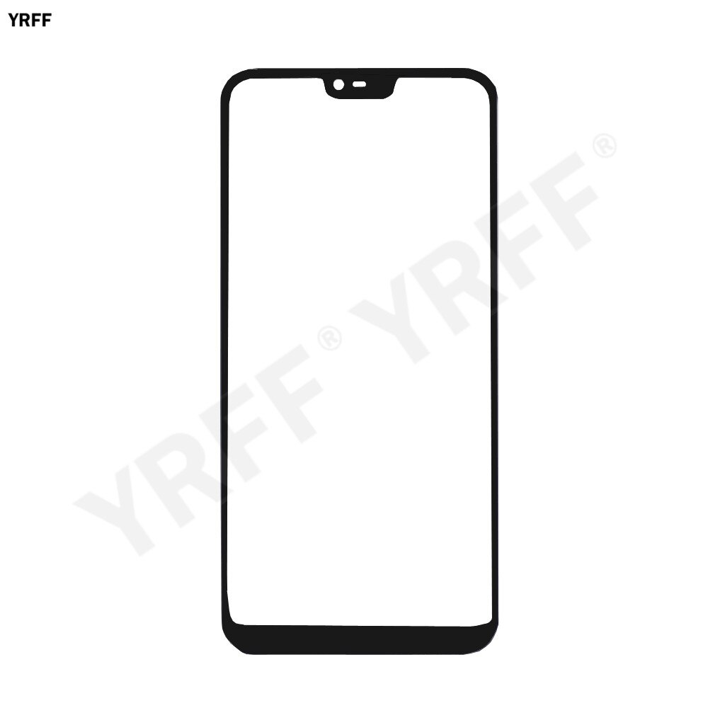 Panneau tactile extérieur en verre pour Nokia 6.1 Plus/5.3/5.1/5.1plus/2.1/3.1 Plus, panneau avant de réparation de téléphone (sans écran tactile)